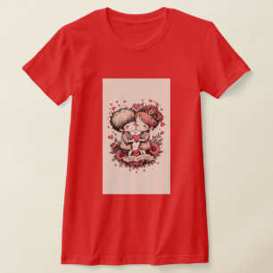 Happy Valentine's Day Personalized Gift T-Shirt