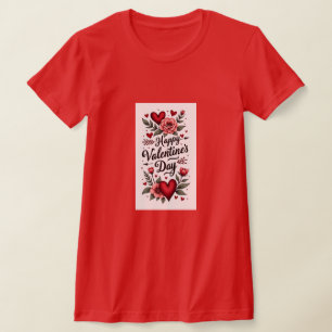 Happy Valentine's Day Personalized Gift T-Shirt