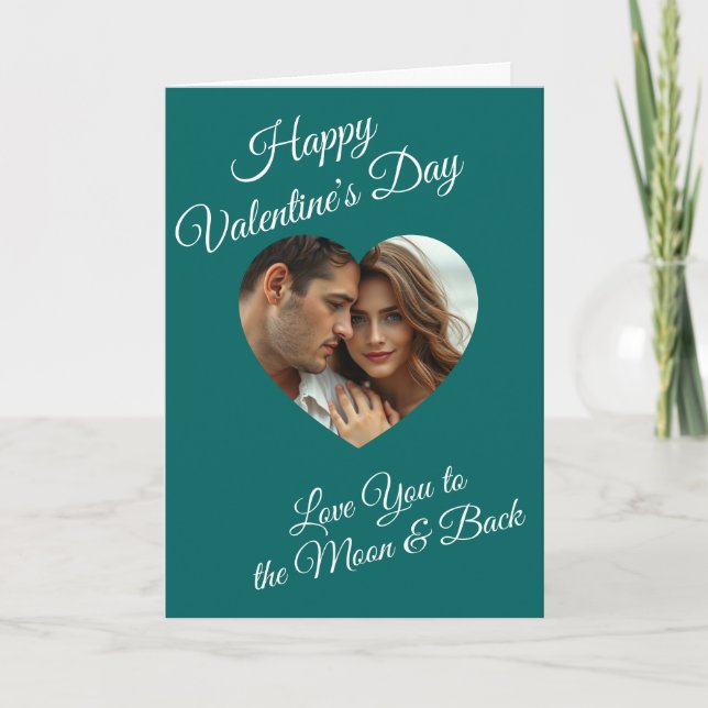 Happy Valentine's Day | Personalized Photo Card (Front)