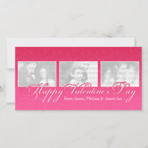 Happy Valentine's Day Photo Holiday Card