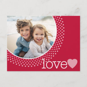 Happy Valentines Day Photo Holiday Postcard