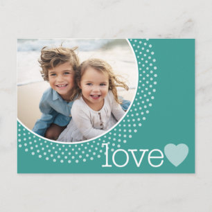 Happy Valentines Day Photo Holiday Postcard