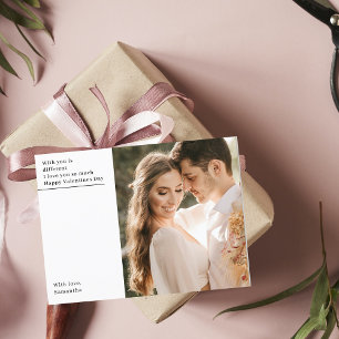 Happy Valentines Day   Photo Postcard