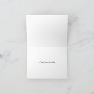 Happy Valentine's Day Pink Design Thank You Card