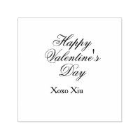 Happy Valentine's day pink purple xoxo love name c