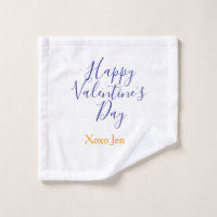 Happy Valentine's day pink purple xoxo love name c