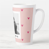 Happy Valentine's Day | Pink & Red Heart | Gift Latte Mug (Right)