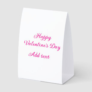 Happy Valentine's day pink text name message