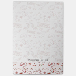 Happy Valentine's Day Post-it Notes