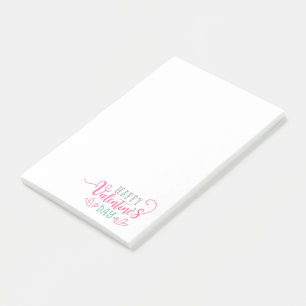 Happy Valentines Day Post-it Notes