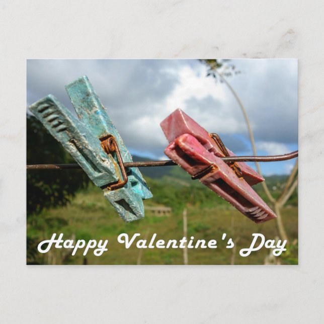 Happy Valentine's Day postcard (Front)