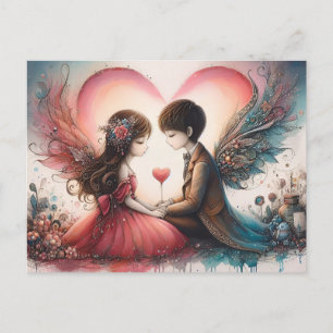 Happy Valentines Day Postcard