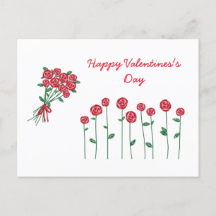 Happy Valentine's Day Postcard