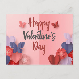 Happy Valentines Day Postcard