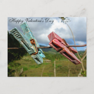 Happy Valentine's Day postcard