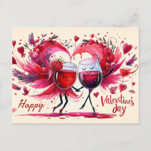 Happy Valentines Day Postcard