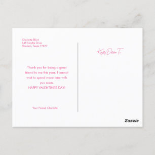 Happy Valentines Day Postcard