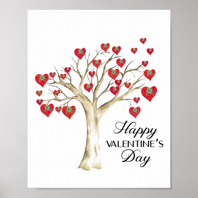 Happy valentines day poster (Front)