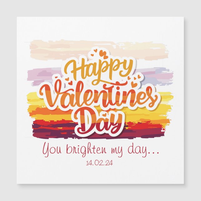 Happy Valentines Day Quote  (Front)