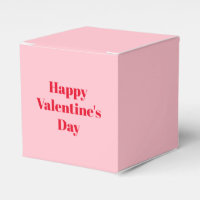 Happy Valentine's day, red pink gift