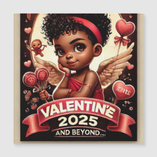 Happy Valentines Day RedOne Magnetic Card