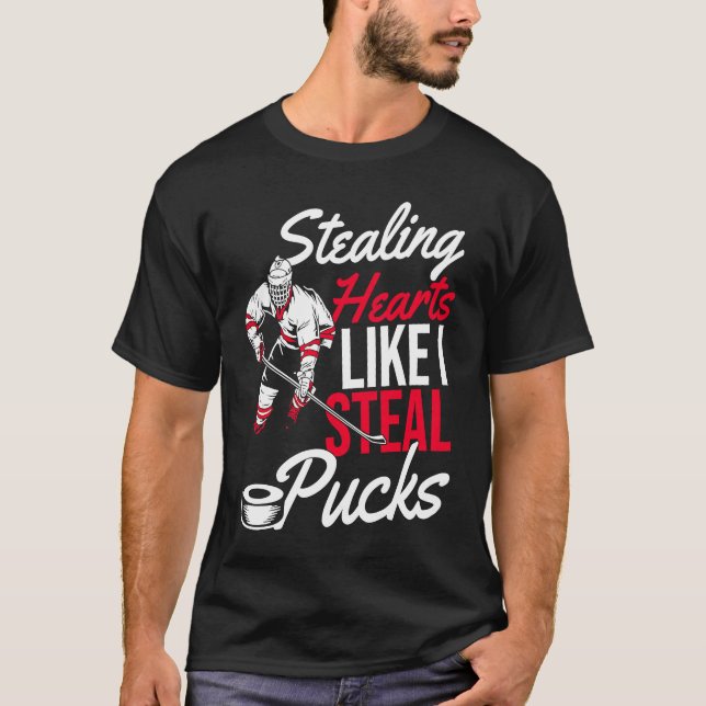 Happy Valentine's Day Roses Date Night Flowers Hoc T-Shirt (Front)