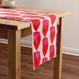 HAPPY VALENTINES DAY  SHORT TABLE RUNNER