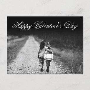 Happy Valentine's Day - side by side Postcard