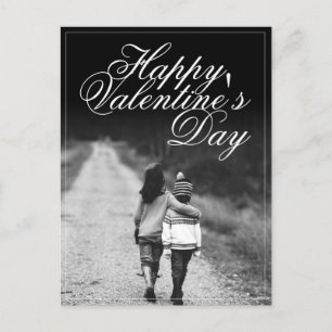 Happy Valentine's Day - side by side Postcard