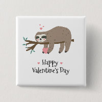Happy Valentine's Day Sloth