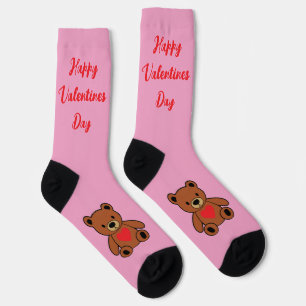 Happy Valentines Day Socks