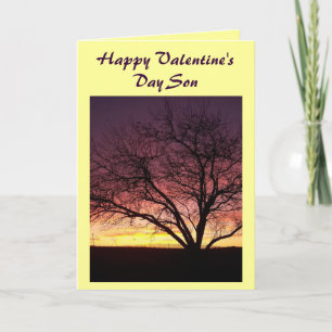 Happy Valentine's Day Son-Greeting Card