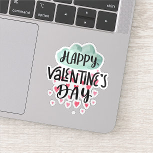 Happy valentines day sticker