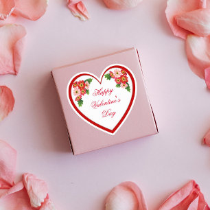 Happy Valentine's Day Sticker Personalised