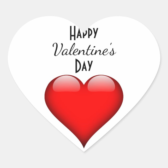 Happy Valentine's Day Stickers (Front)