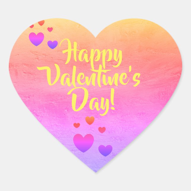 Happy Valentine's Day stickers by DAL (Front)