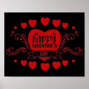 HAPPY VALENTINE'S DAY  sweet valentine gift        Poster