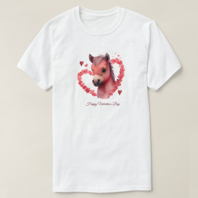 Happy Valentine's Day T-Shirt (Design Front)