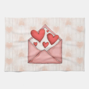 Happy Valentine's Day! Tea Towel