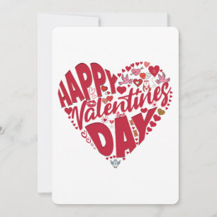 Happy Valentine's Day Thank You Card