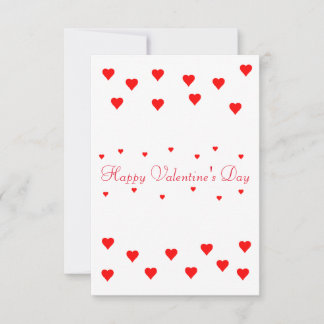 happy valentine's day thank you card