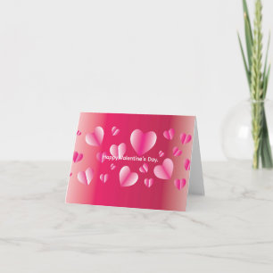 Happy Valentine's Day Thank You Card