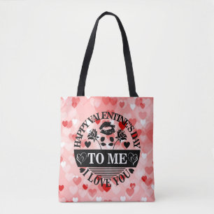 Happy Valentine's Day To Me I Love You-58771 Tote Bag