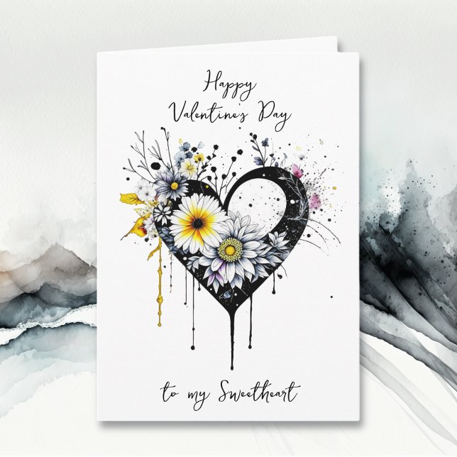 Happy Valentine's Day to my Sweetheart Floral Card (Creator Uploaded)