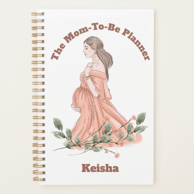 Happy Valentine's Day To The Mum-To-Be Planner (Front)