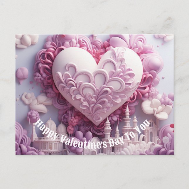 Happy valentine's Day To You holiday card (Front)