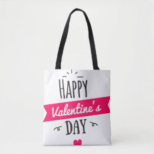 Happy Valentine's Day Tote Bag