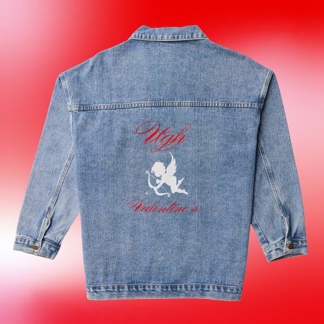 Happy Valentine's Day - Ugh Valentine's | Denim Jacket (Creator Uploaded)