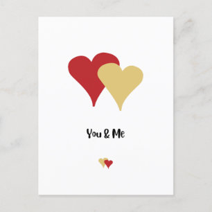 Happy Valentine's Day -Valentine Day For Lovers    Holiday Postcard