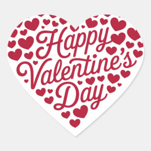 Happy Valentines Day Valentine Love Heart Heart Sticker